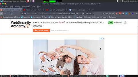 Stored XSS into anchor href attribute with double quotes HTML-encoded