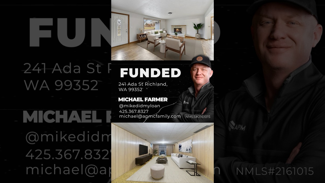 New Homeowner Alert in Richland, WA! | Michael Farmer w/American Pacific Mortgage Tri-Cities