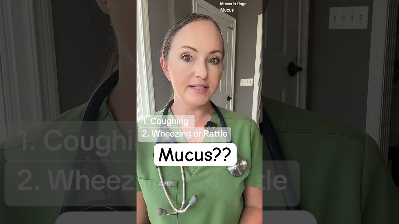 Symptoms of Mucus in your Lungs 🫁 