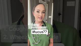 Symptoms of Mucus in your Lungs 🫁 #health