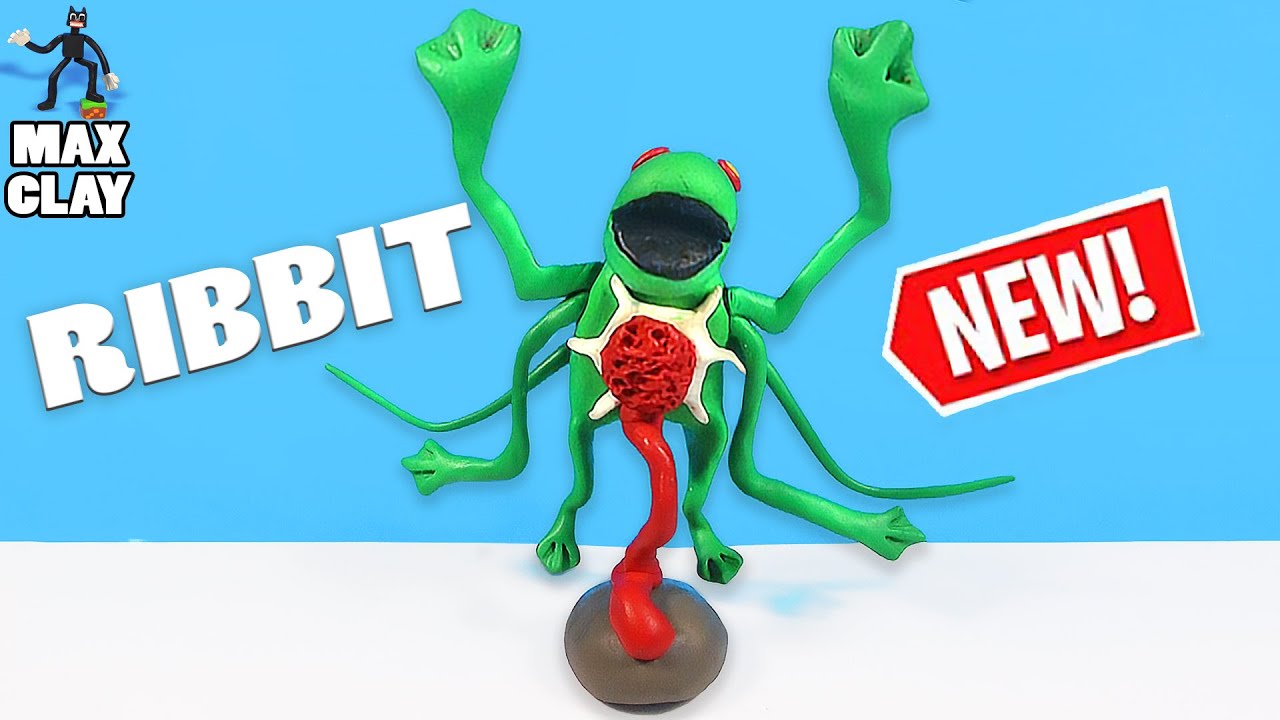 RIBBIT - NEW TREVOR HENDERSON CREATURE with Clay 