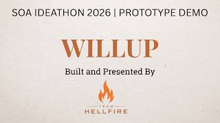 WILLUP | AI-Powered Institutional Service Automation | S1 #SOAIdeathon2026