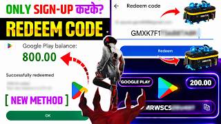 Free Redeem Code (SignUp करके) | Free Redeem Code App | Free Google Play Store Redeem Code App 2026