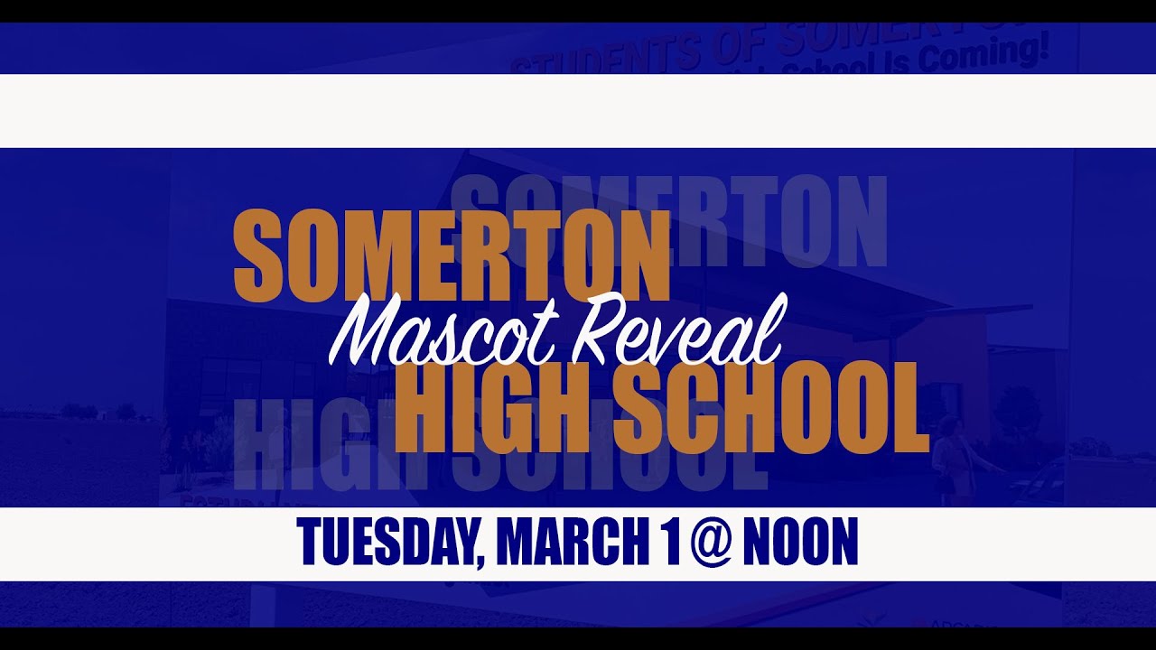 Somerton High School Mascot Reveal YouTube