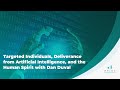 Targeted individuals deliverance from artificial intelligence and the human spirit with dan duval