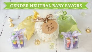 Gender Neutral Baby Favors 💛| BalsaCircle.com