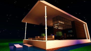 Minecraft Easy Build Tutorial Part 2 | Modern House Tutorial | Minecraft | DGS