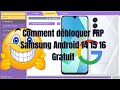 Comment débloquer frp Samsung A14 A15 A17 A06 A07 A55 version Android 16 et Android 14 avec TFMtool