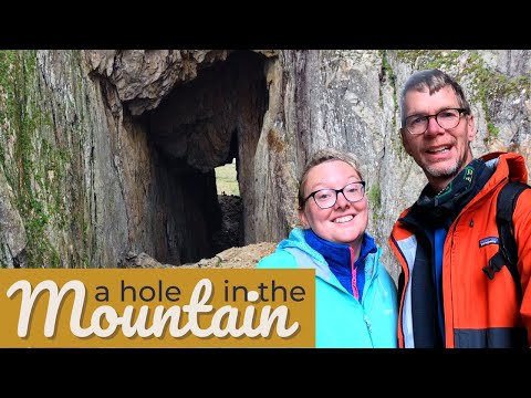 We walked through a hole in the mountain! // Hiking the Torghatten after leaving the Arctic