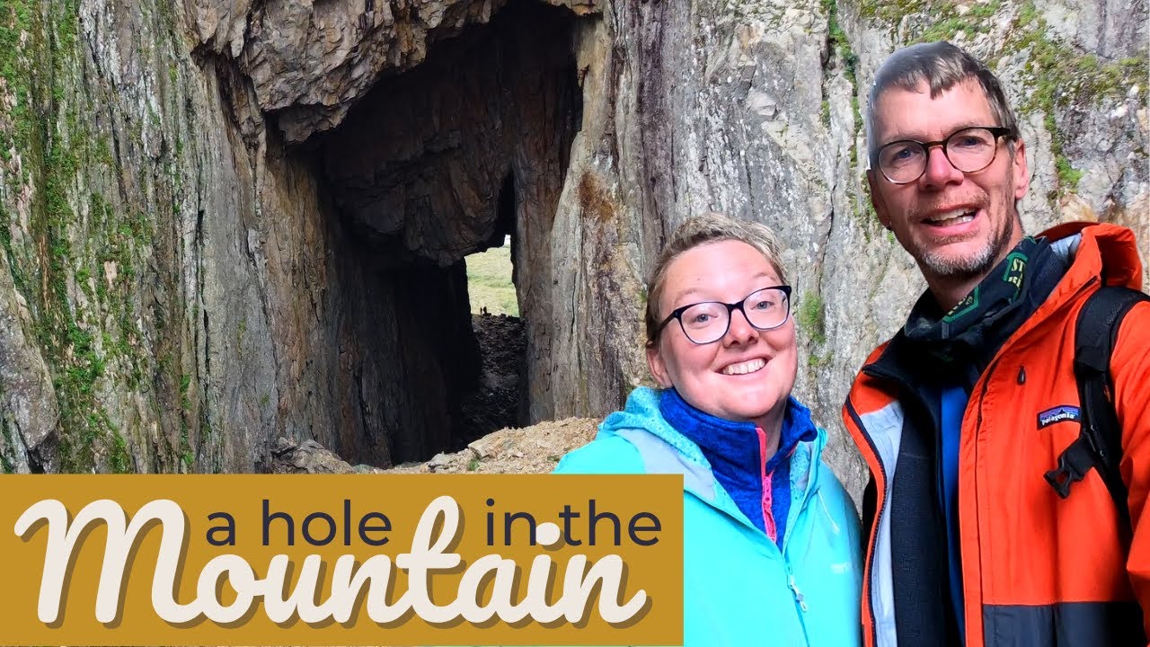 We walked through a hole in the mountain! // Hiking the Torghatten after leaving the Arctic
