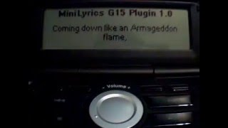 G15 lyrics plugin - www.jimmythefork.com