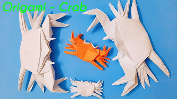 Origami Crab Gap con cua