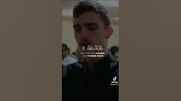 "تلاوه قرانيه بصوت القارئ الألماني فاتح سفرجيك"❤️