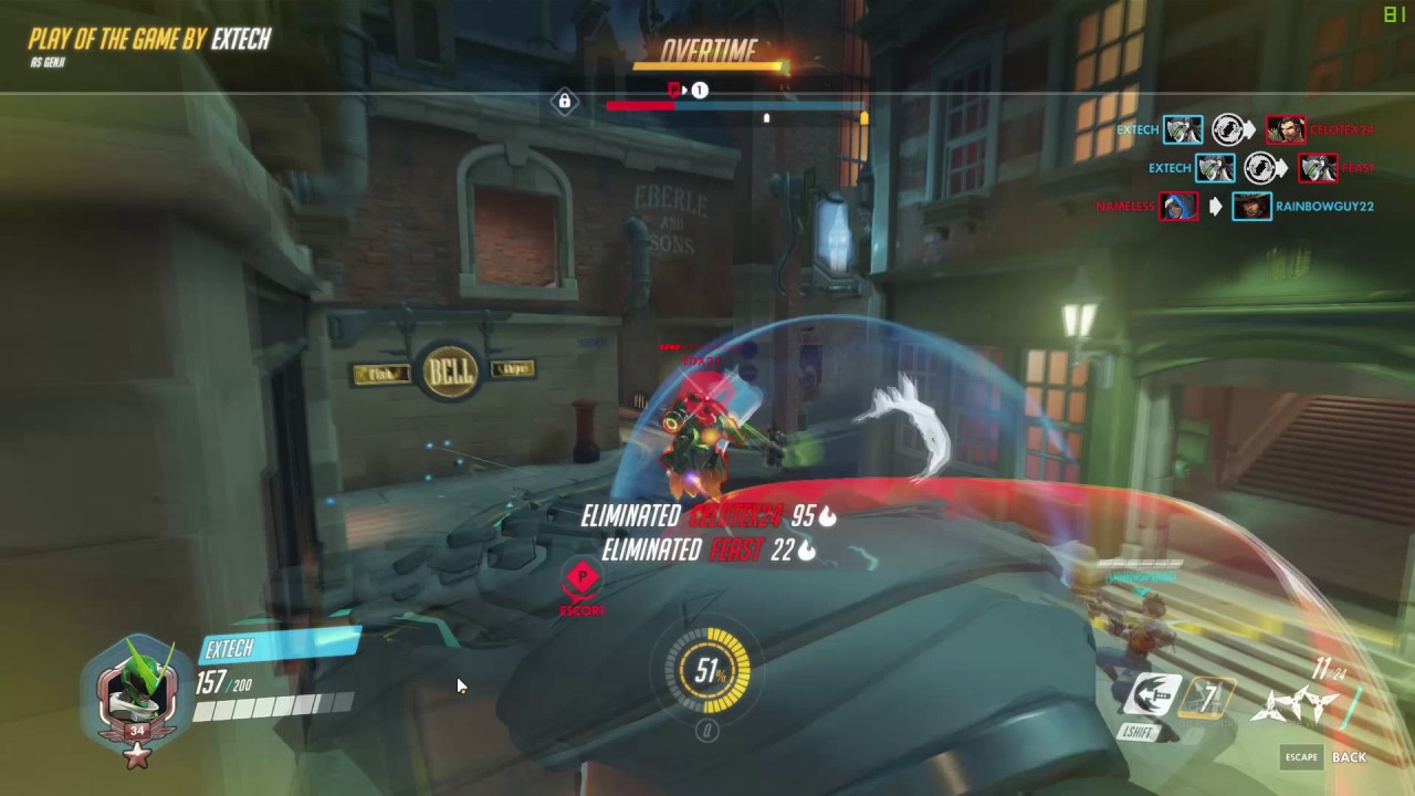 OW|Genji meme with xbox controller on pc