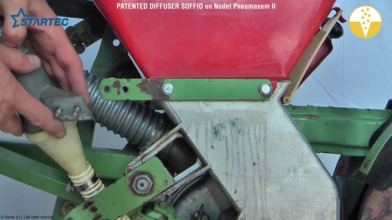 Mounting SOFFIO on Nodet PNEUMASEM II - Microgranules Patented Diffuser by Startec