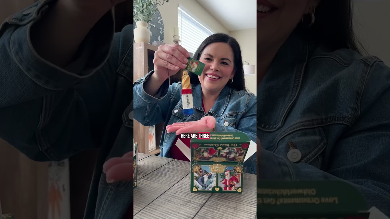 Old World Christmas Hand Painted Ornaments 