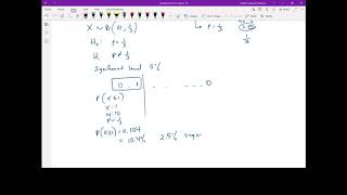 Stats 1 Ch7 Hypothesis Testing Two Tail Test Hypothesis Testing Binomial 6 Full Two Tailed Tests Stats1 Ex7d