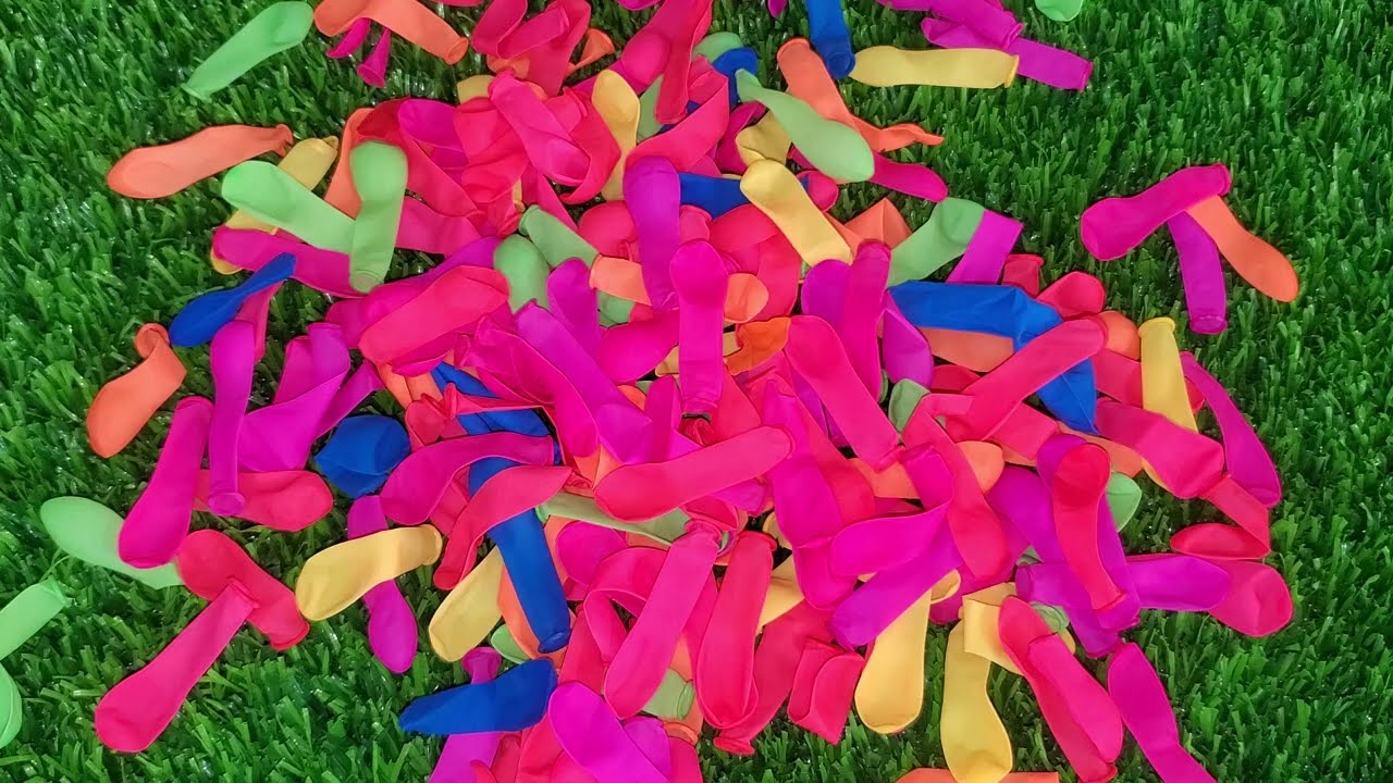 Satisfying Asmr Unboxing Colourful Balloon 