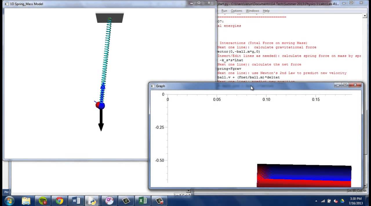 Physics Lab 4 Rope Physics Spring Mass Lab xsym9MrEx88 - YouTube