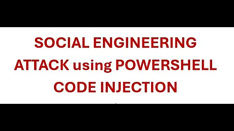 Social Engineering using powershell