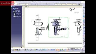 CATIA v5 | DASSAULT SYSTEMES | Walkthrough Part - 125 | SECTION VIEWS