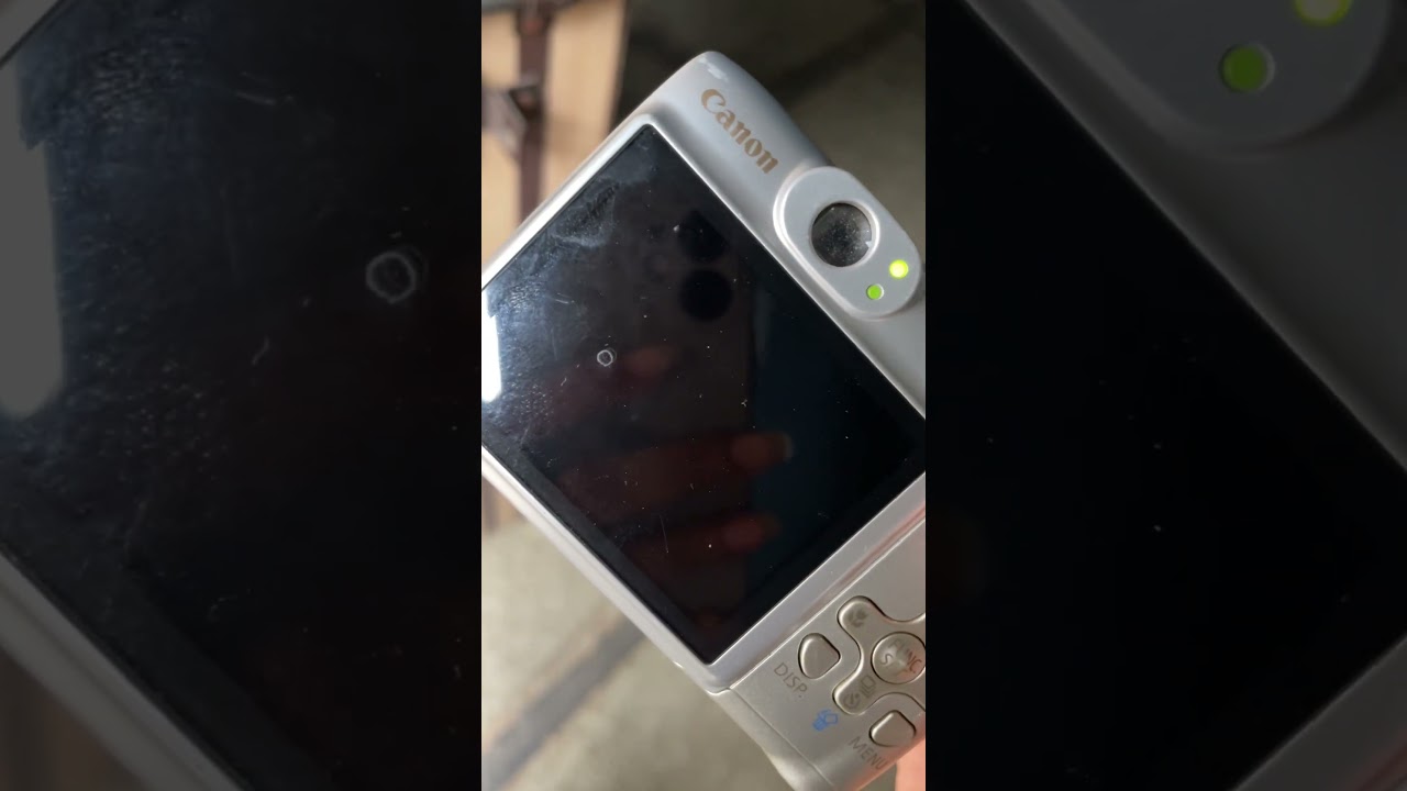 Canon PowerShot A580 change the batteries Error 