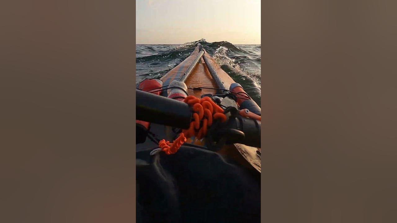 Sea kayaking in WAVES with the Airfusion EVO inflatable kayak, Advanced