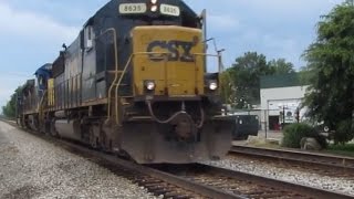 CSXT 8635 (SD50) Louisville Power Move