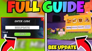 FULL GUIDE To Complete The BEE MINI BIOME In 99 Nights in the Forest! (NEW CODE?)