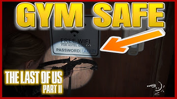 The Last Of Us Part 2 Gym Safe Combination - Abby
