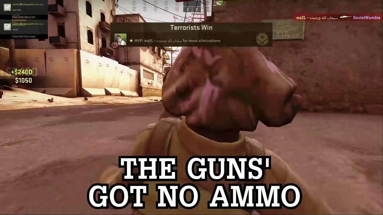 CS:GO no ammo
