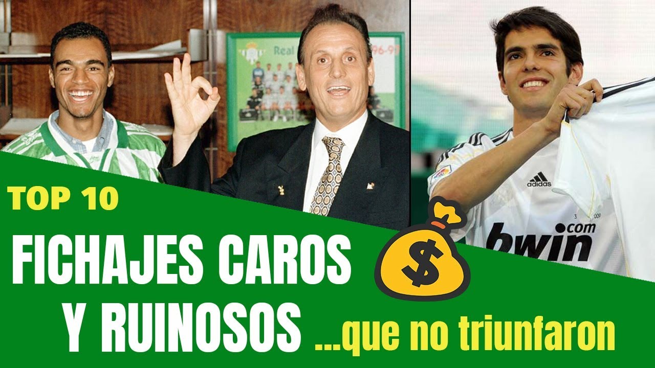 Los 10 PEORES FICHAJES de la Historia del Fútbol ⚽💰 | Memorias del Fútbol futbol internacional marca
