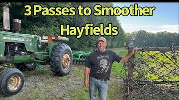 3 Passes = Smooth Hayfields and Pastures