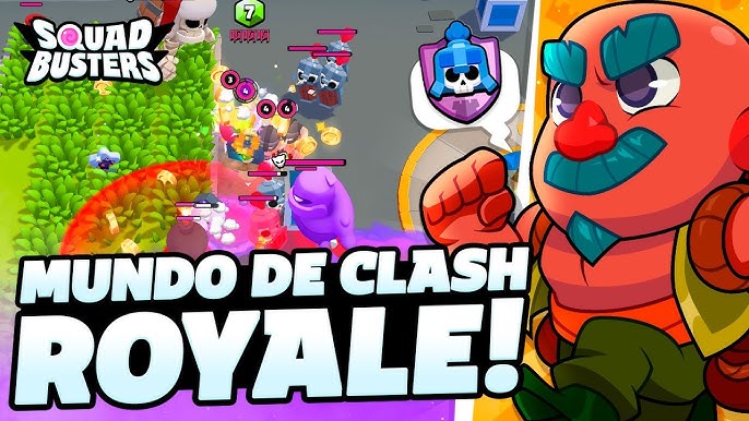 Joguei SQUAD BUSTERS o novo jogo da Supercell 