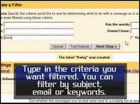 Gmail Tip: Labels and Filters
