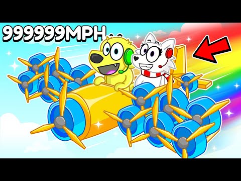 Building The FASTEST AIRPLANE in Roblox!