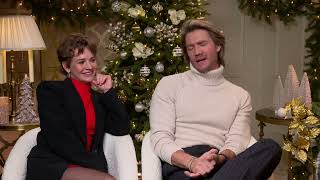 Fighting with Chad Michael Murray and Britt Robertson about Holiday Food