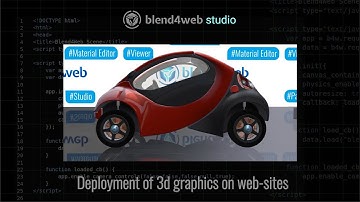 Blend4Web: Deployment of 3d graphics on websites