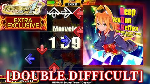 【DDR A3】 Deep tenDon Reflex [DOUBLE DIFFICULT] 譜面確認＋クラップ