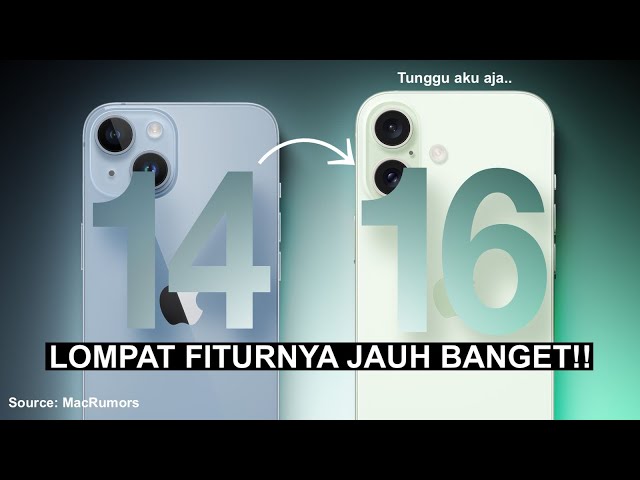 iPhone 14 VS iPhone 16 : Bakal Jadi Upgrade Paling WORTH IT!🔥 (Rumors & Comparison) 2024 class=