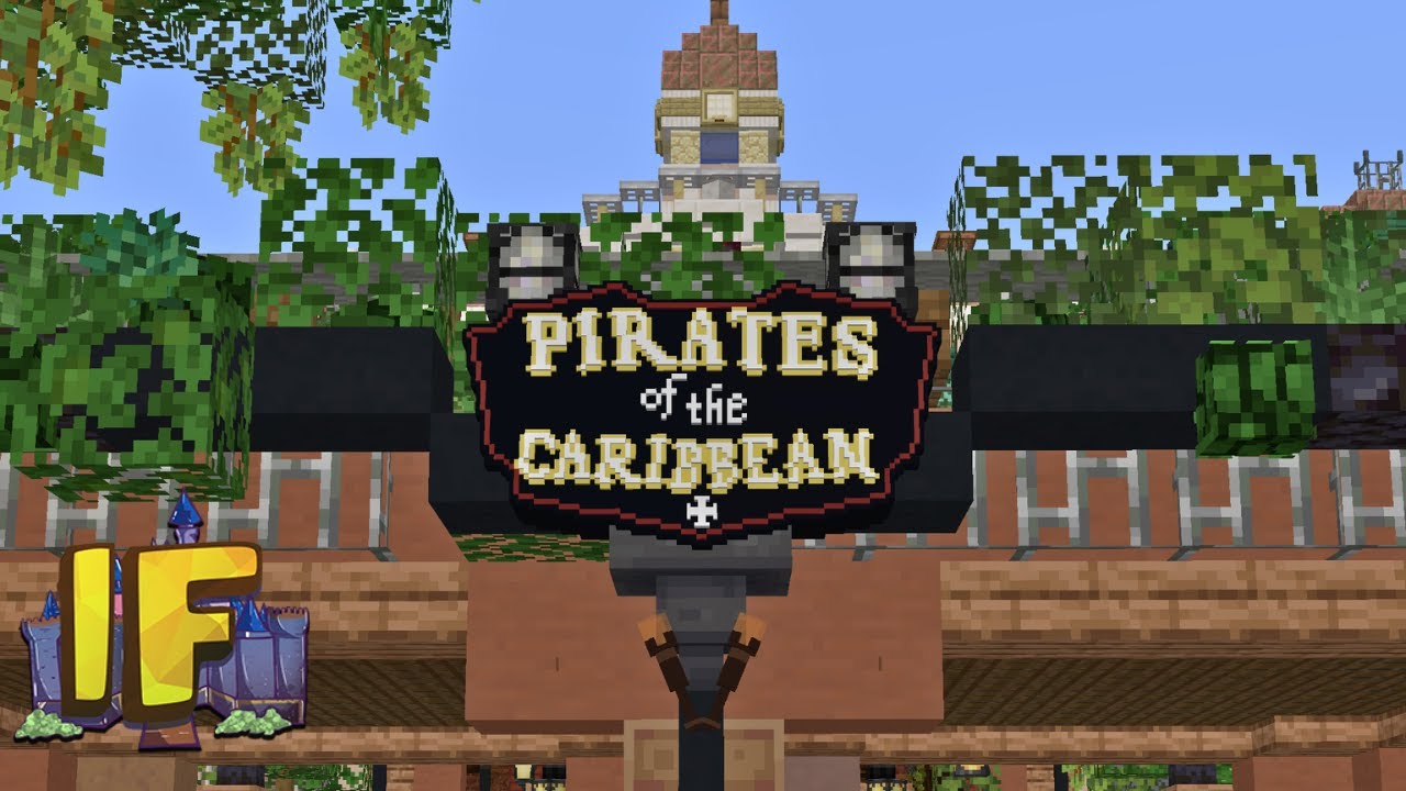 Disneyland Pirates of the Caribbean Recreation | ImagineFun Minecraft 2025