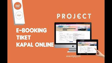E-booking tiket kapal online php Mysql