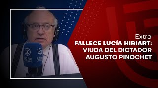 Fallece Lucía Hiriart, viuda del dictador Augusto Pinochet