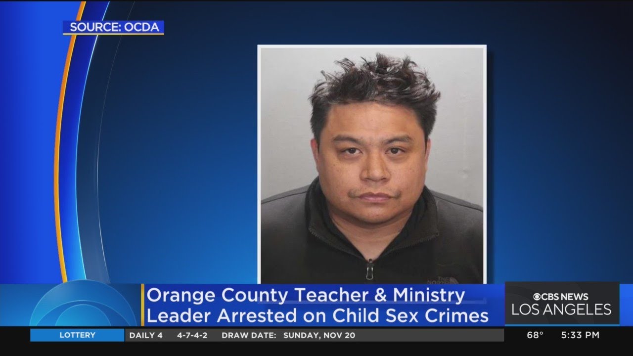 OC teacher, ministry leader arrested for sexually assaulting teenage ...