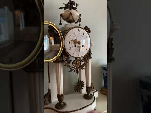 Magnificent c19th Portico Clock