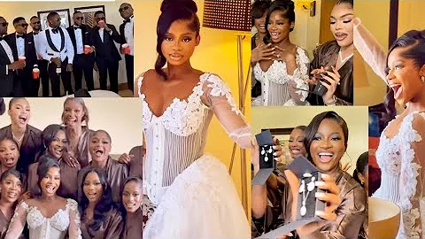 Priscilla ojo white wedding luxury surprise for her bridesmaids (SO EMOTIONAL)