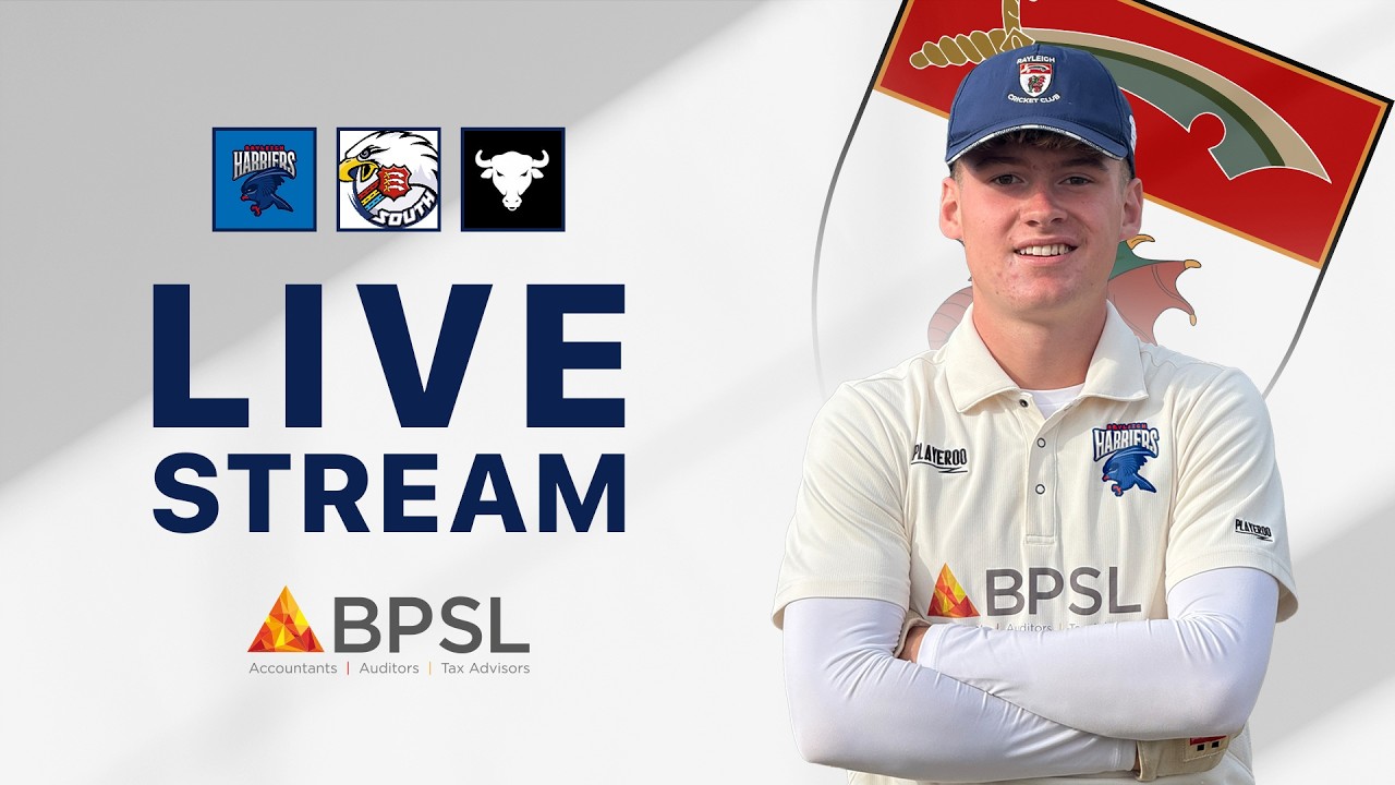 Rayleigh U19 Harriers vs. Basildon & Pitsea🏏 LIVE CRICKET