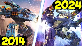 💥 War Robots EVOLUTION - 2014-2024 Part 2