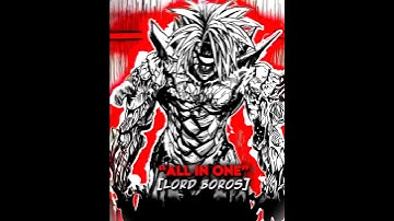 ALL IN ONE 🐐🔥| LORD BOROS | ONE PUNCH MAN EDIT #onepunchman #onepiece #bleach #dbs