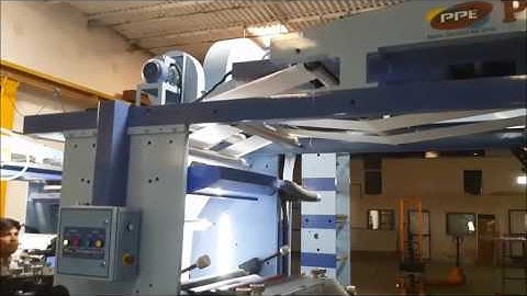 Flexo Printing Machine - Two Colour - Double Track Series - Speed 70 mpm